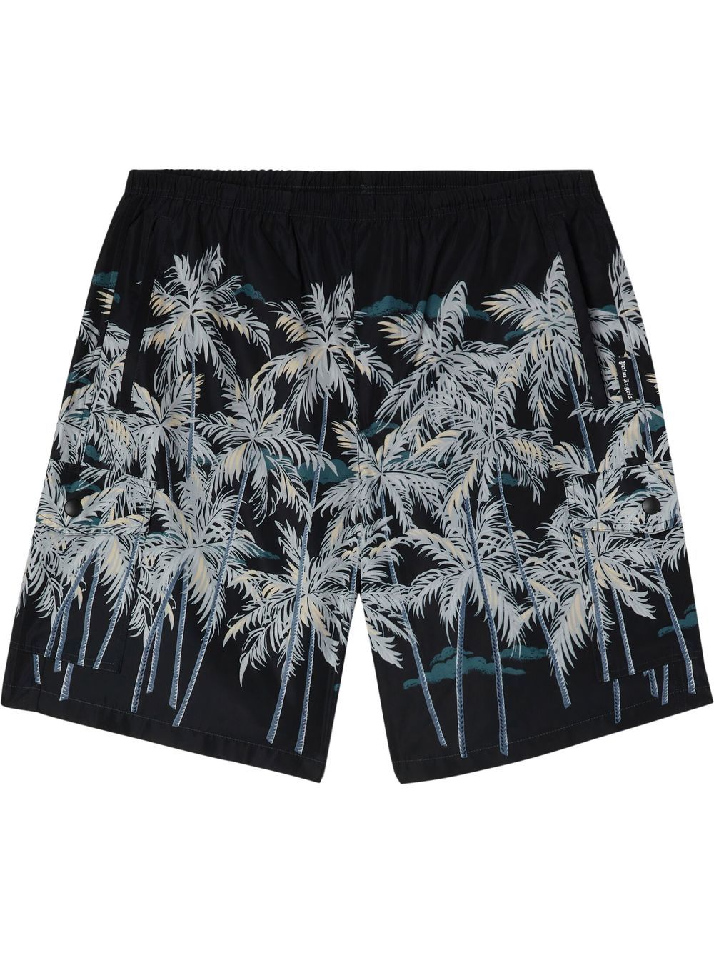 Palm Angels palm-print swimming shorts - Black von Palm Angels