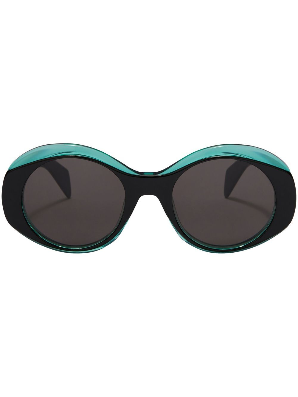 Palm Angels Doyle two-tone sunglasses - Green von Palm Angels