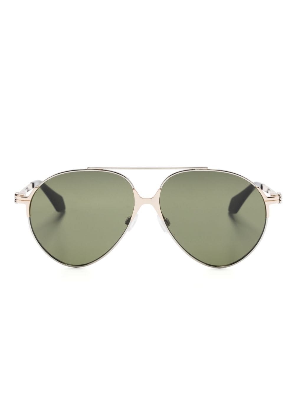 Palm Angels Elkton pilot-frame sunglasses - Gold von Palm Angels