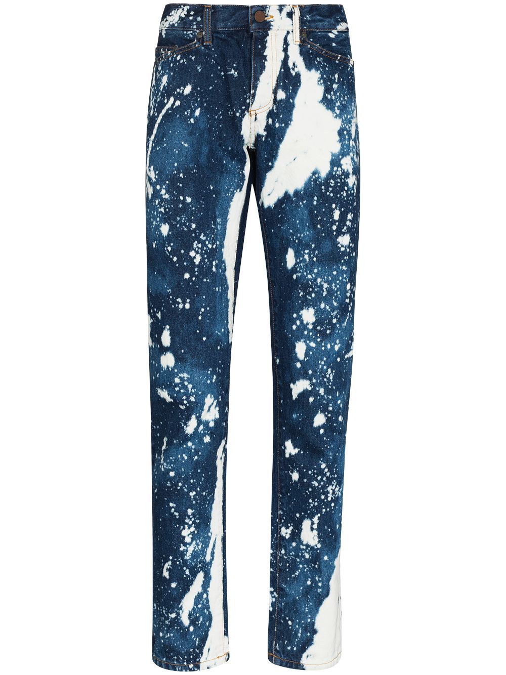 Palm Angels Galaxy Dye slim-fit jeans - Blue von Palm Angels