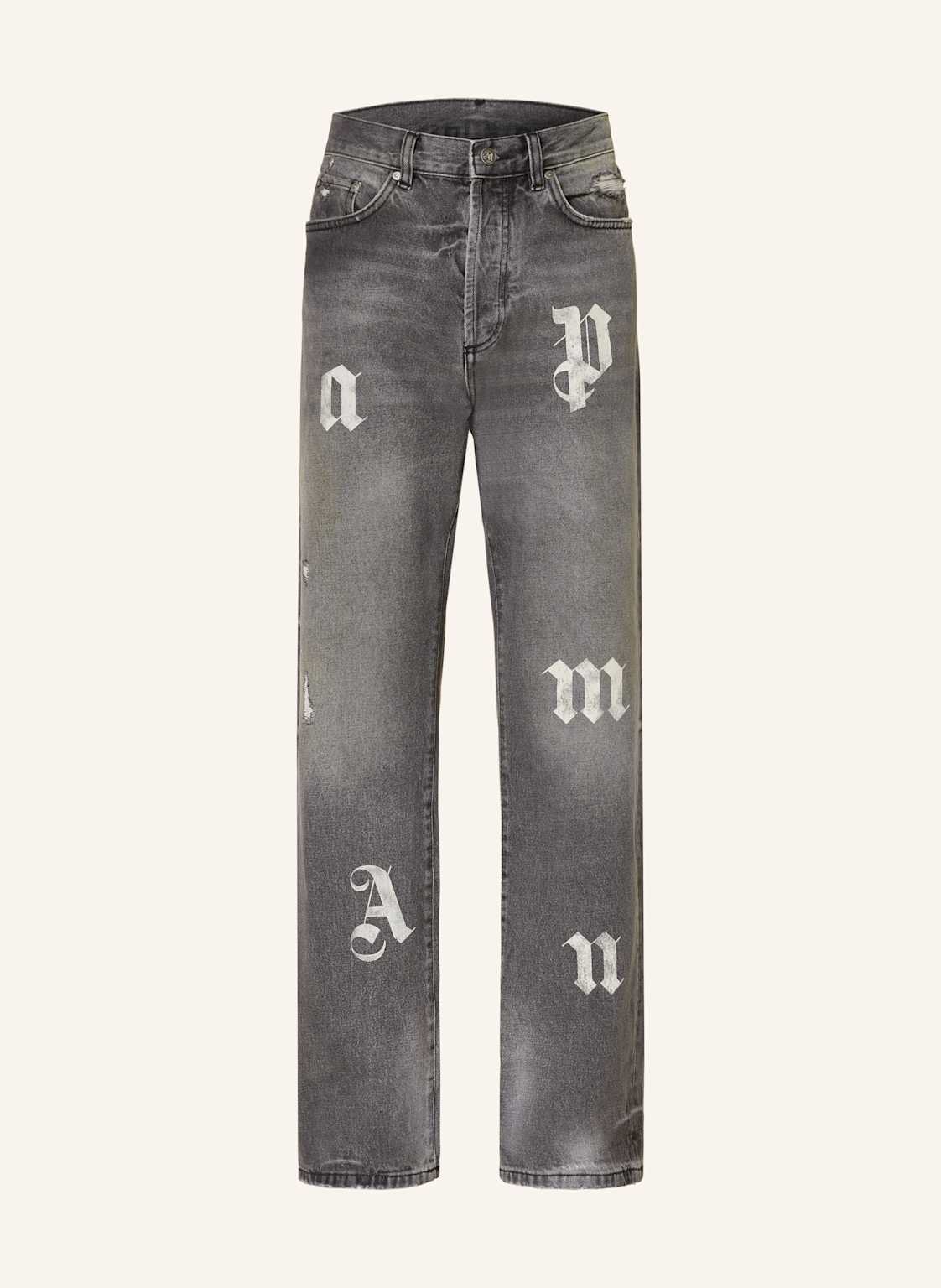 Palm Angels Jeans Regular Fit grau Palm Angels Jeans Regular Fit grau von Palm Angels