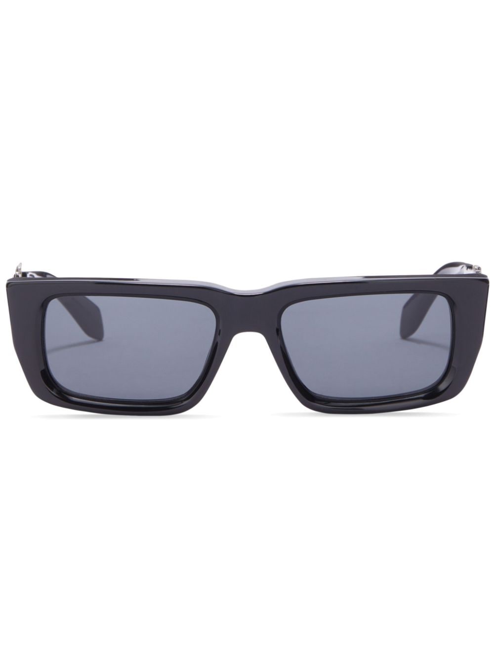 Palm Angels Milford rectangular-frame sunglasses - Black von Palm Angels