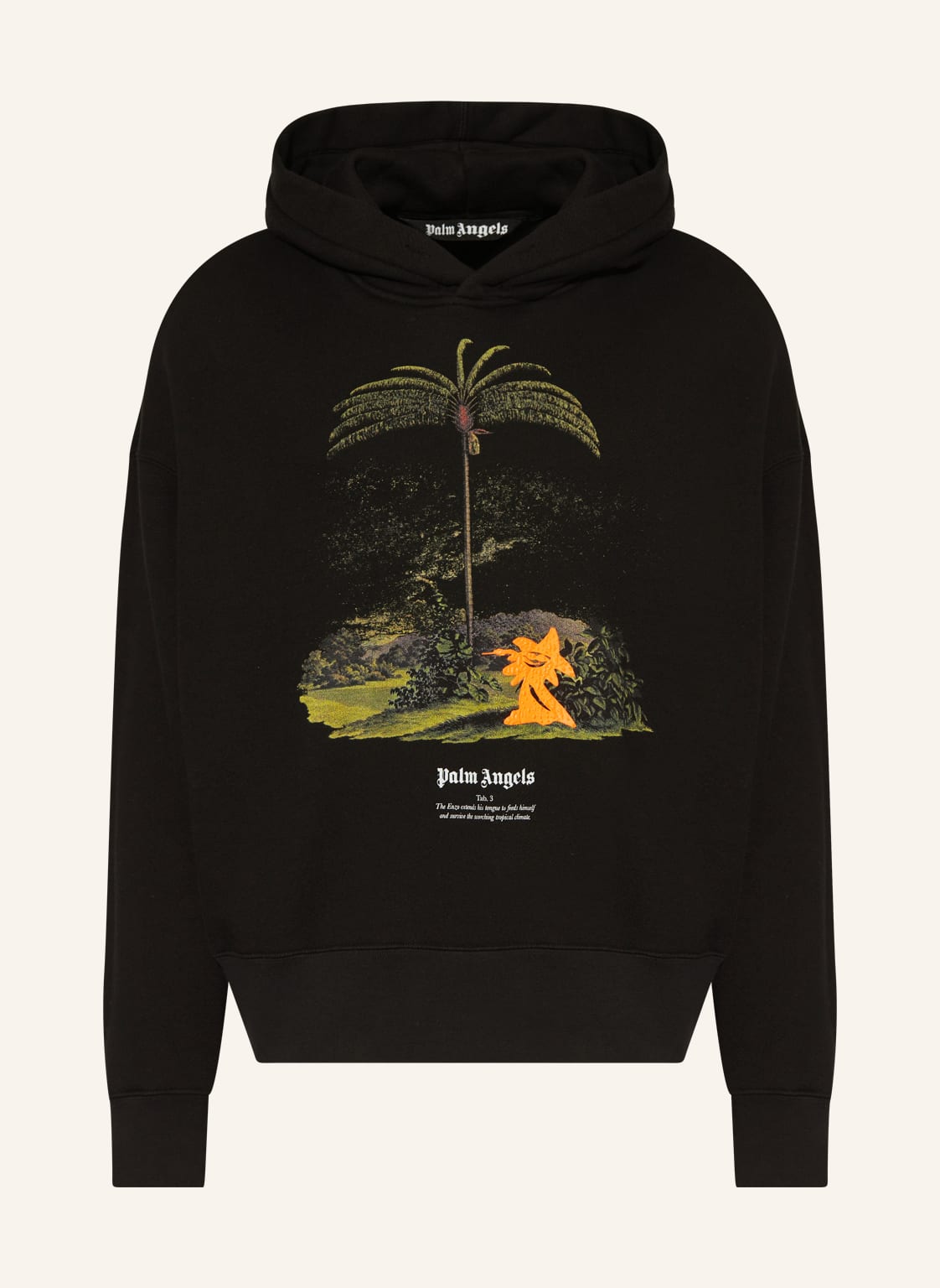 Palm Angels Oversized-Hoodie schwarz von Palm Angels