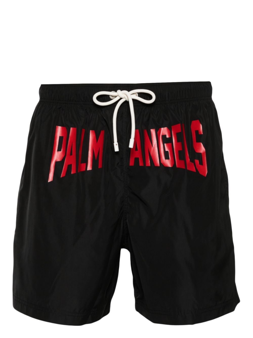 Palm Angels PA City logo-print swim shorts - Black von Palm Angels