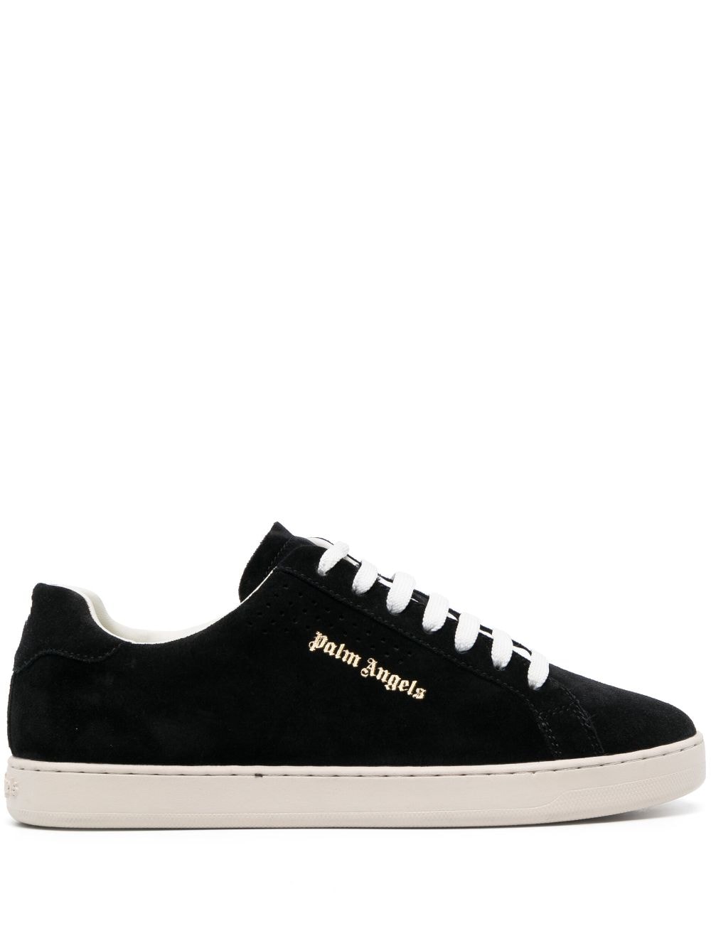 Palm Angels Palm One suede sneakers - Black von Palm Angels