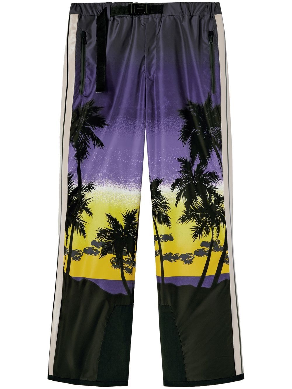 Palm Angels Palm Sunset Track ski pants - Black von Palm Angels