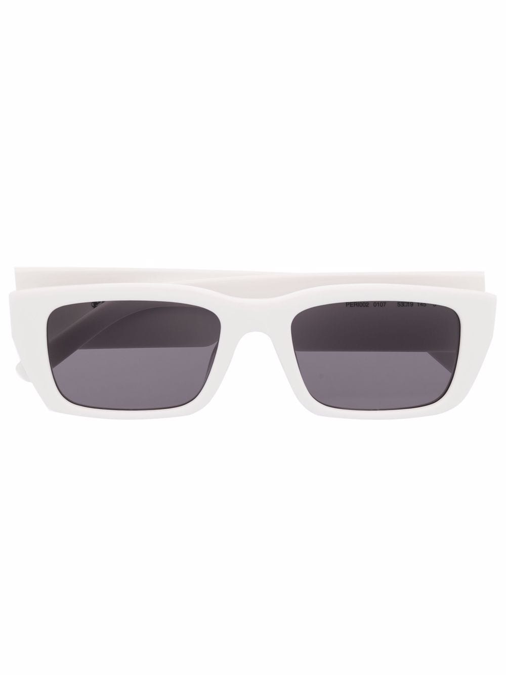 Palm Angels Palm rectangle-frame sunglasses - White von Palm Angels