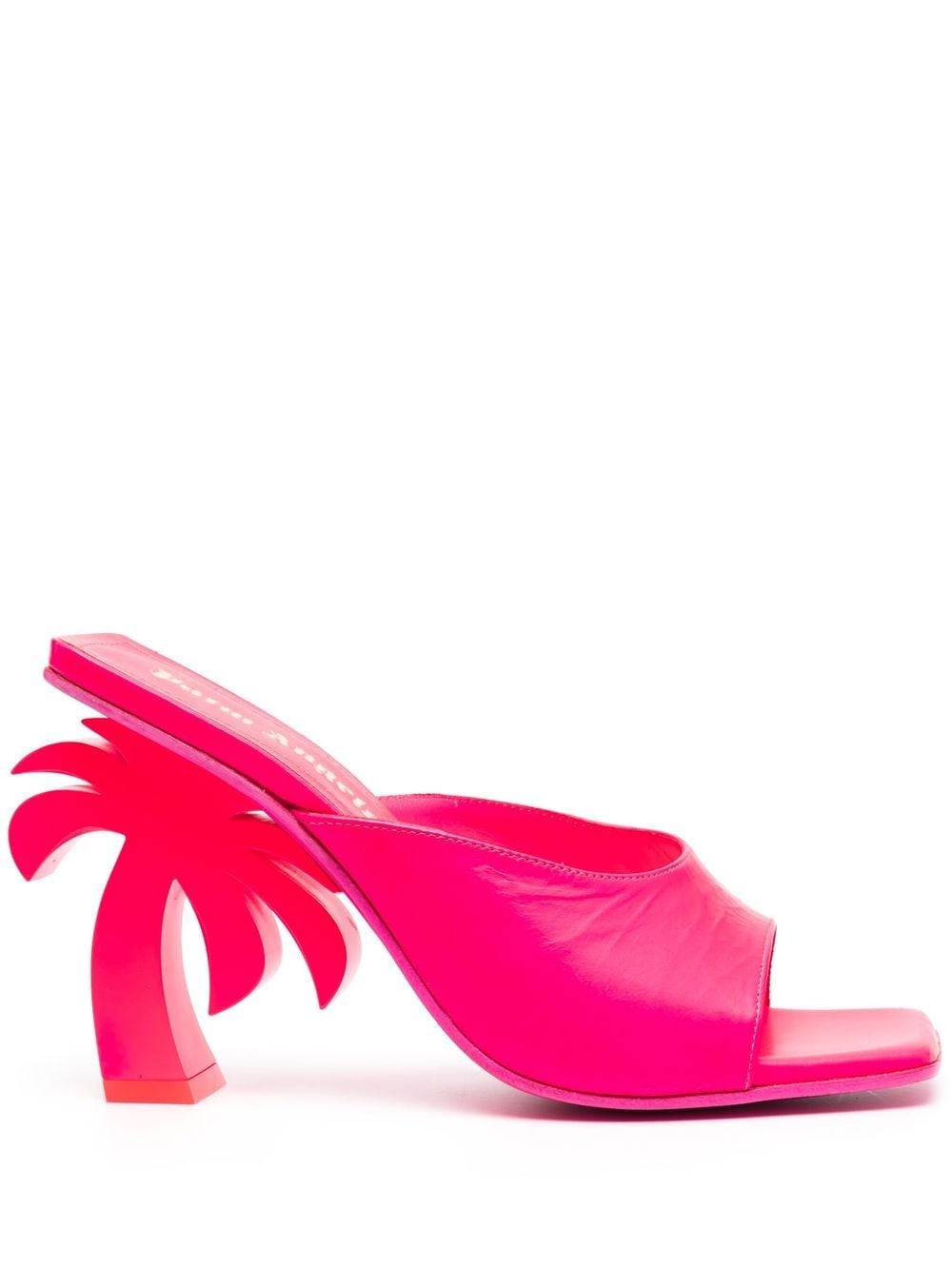 Palm Angels Palm square-toe mules - Pink von Palm Angels