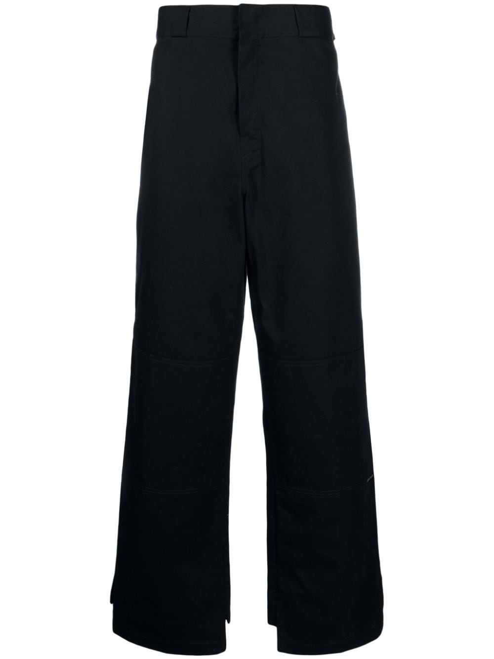 Palm Angels Sartorial-tape straight-leg trousers - Blue von Palm Angels