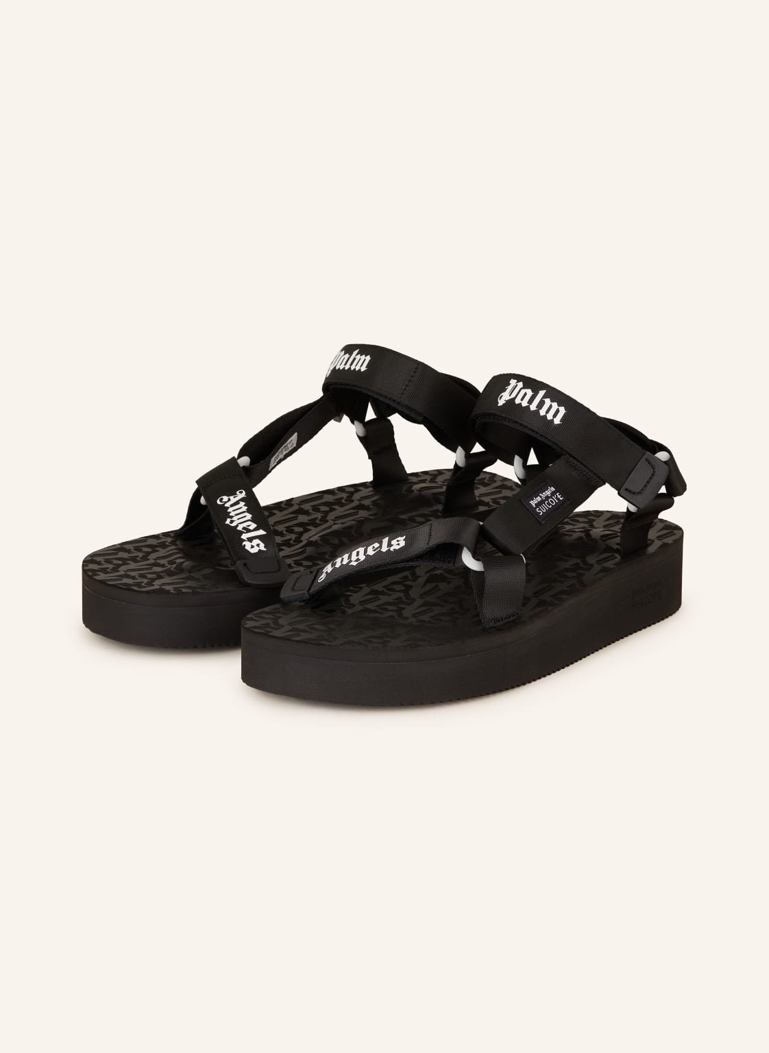 Palm Angels Sandalen schwarz von Palm Angels