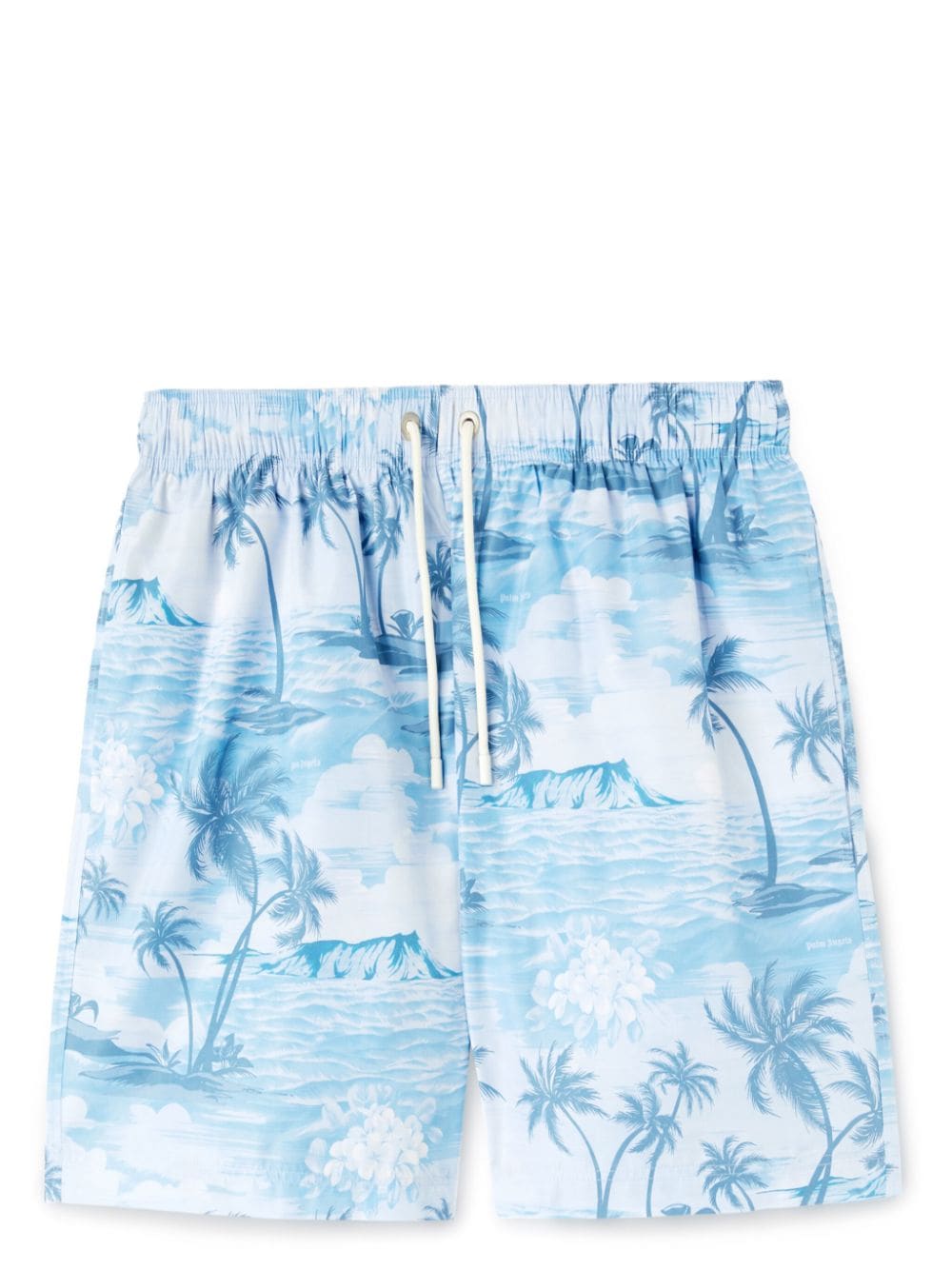 Palm Angels Sunset swim shorts - Blue von Palm Angels