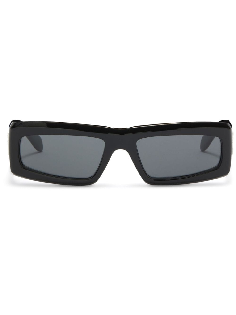 Palm Angels Yreka rectangle-frame sunglasses - Black von Palm Angels