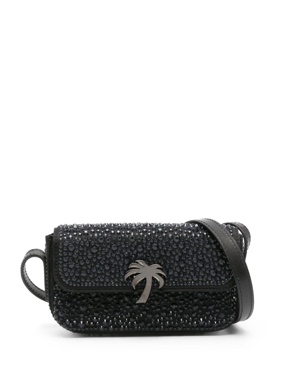 Palm Angels crystal-embellished shoulder bag - Black von Palm Angels