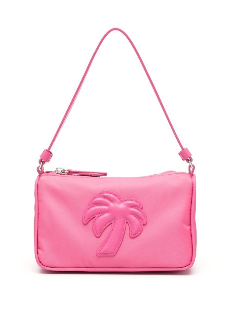 Palm Angels logo-appliqué shoulder bag - Pink von Palm Angels
