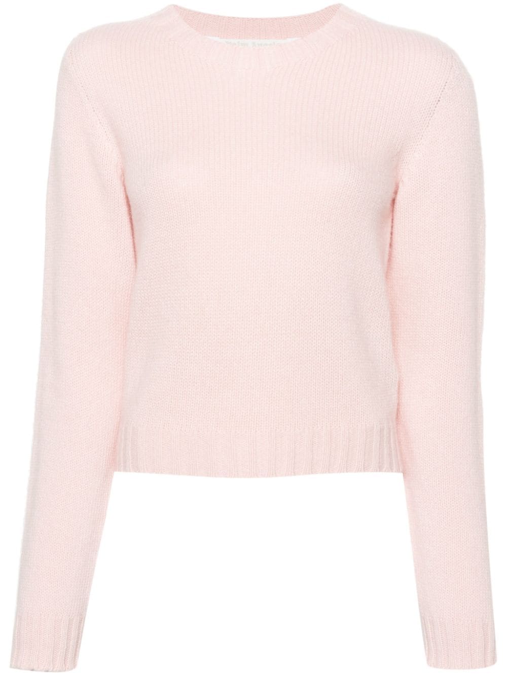 Palm Angels curved-logo wool-blend jumper - Pink von Palm Angels