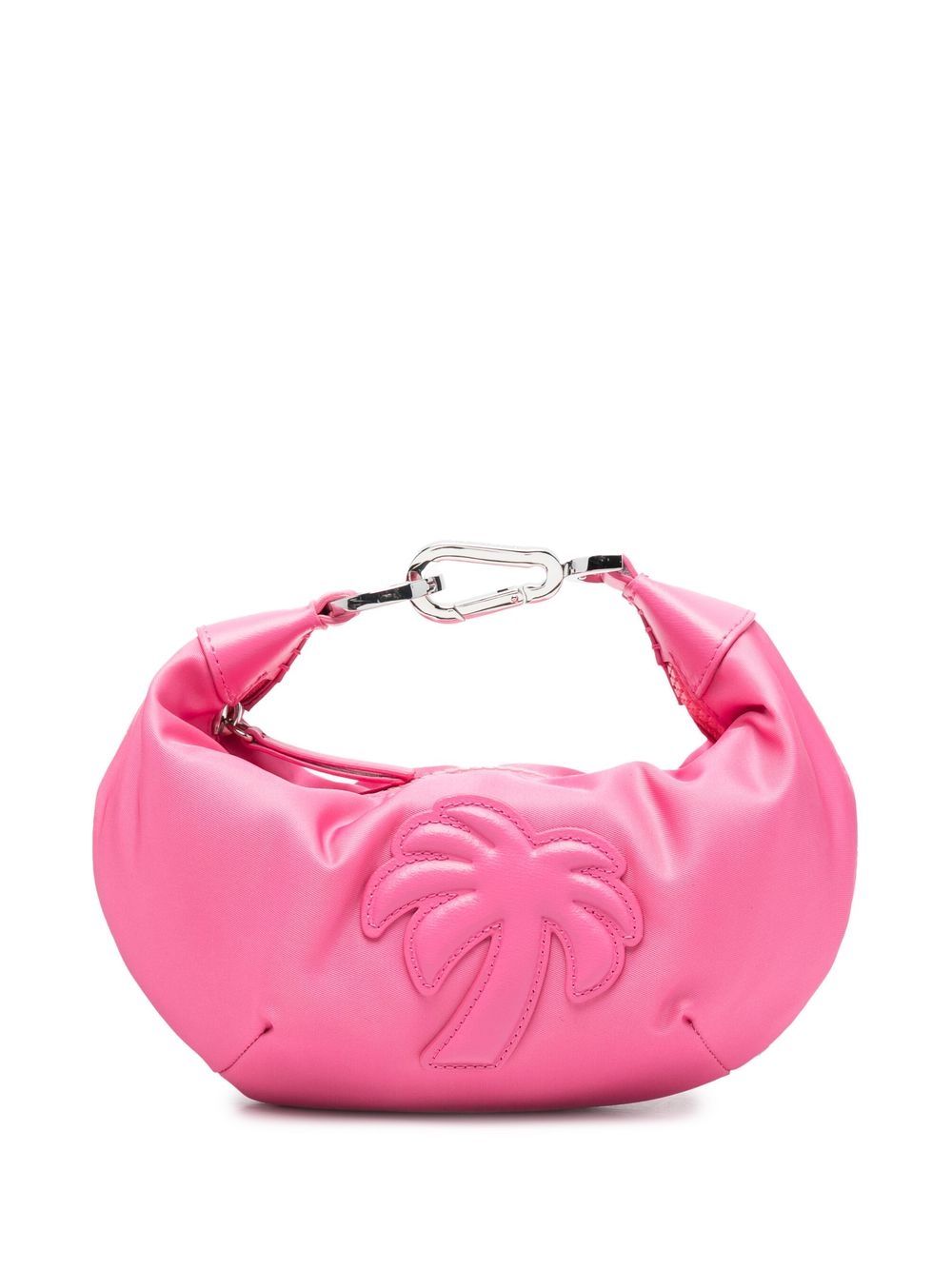 Palm Angels mini Big Palm logo-embossed clutch bag - Pink von Palm Angels