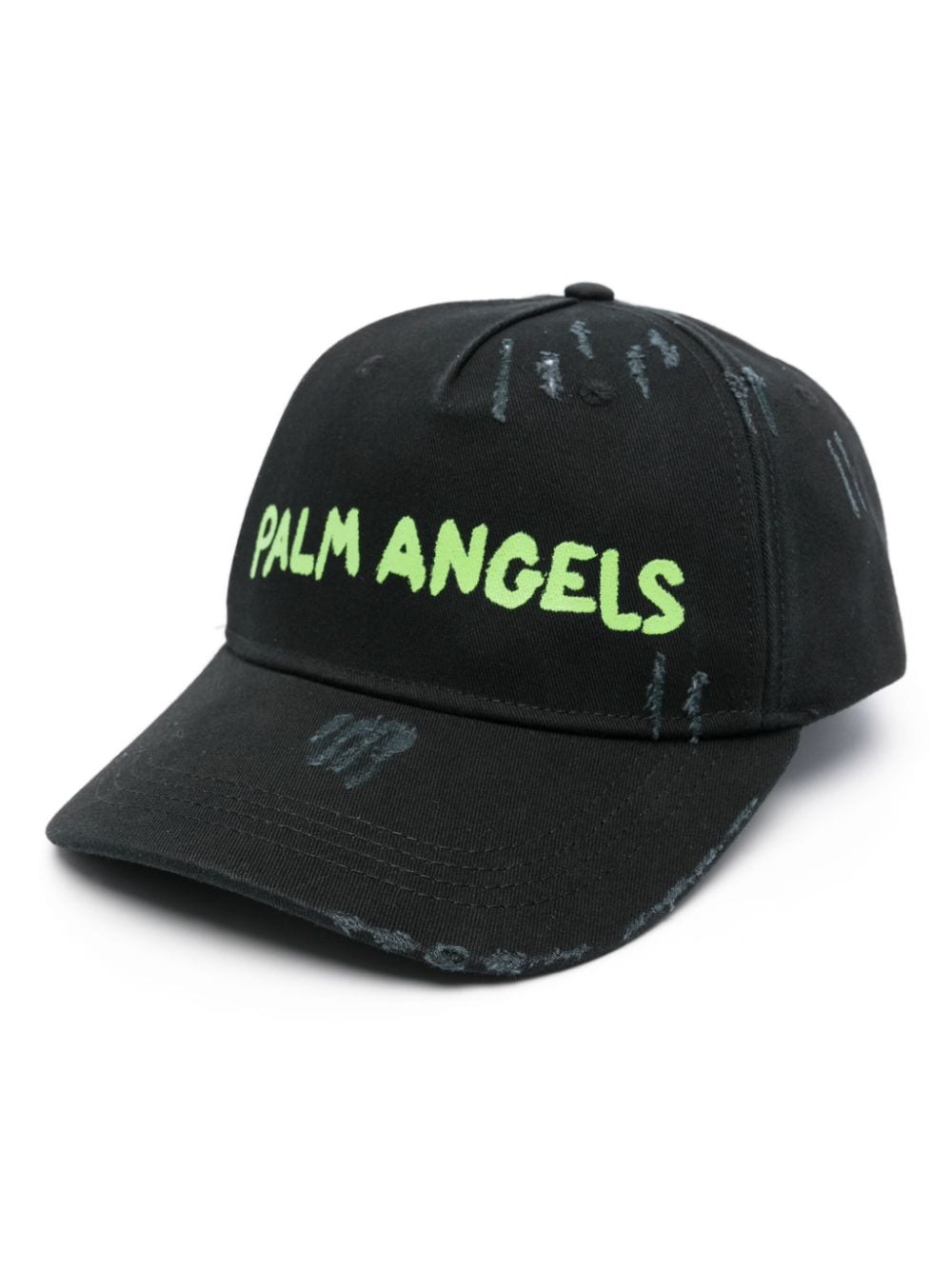 Palm Angels logo-print baseball cap - Black von Palm Angels