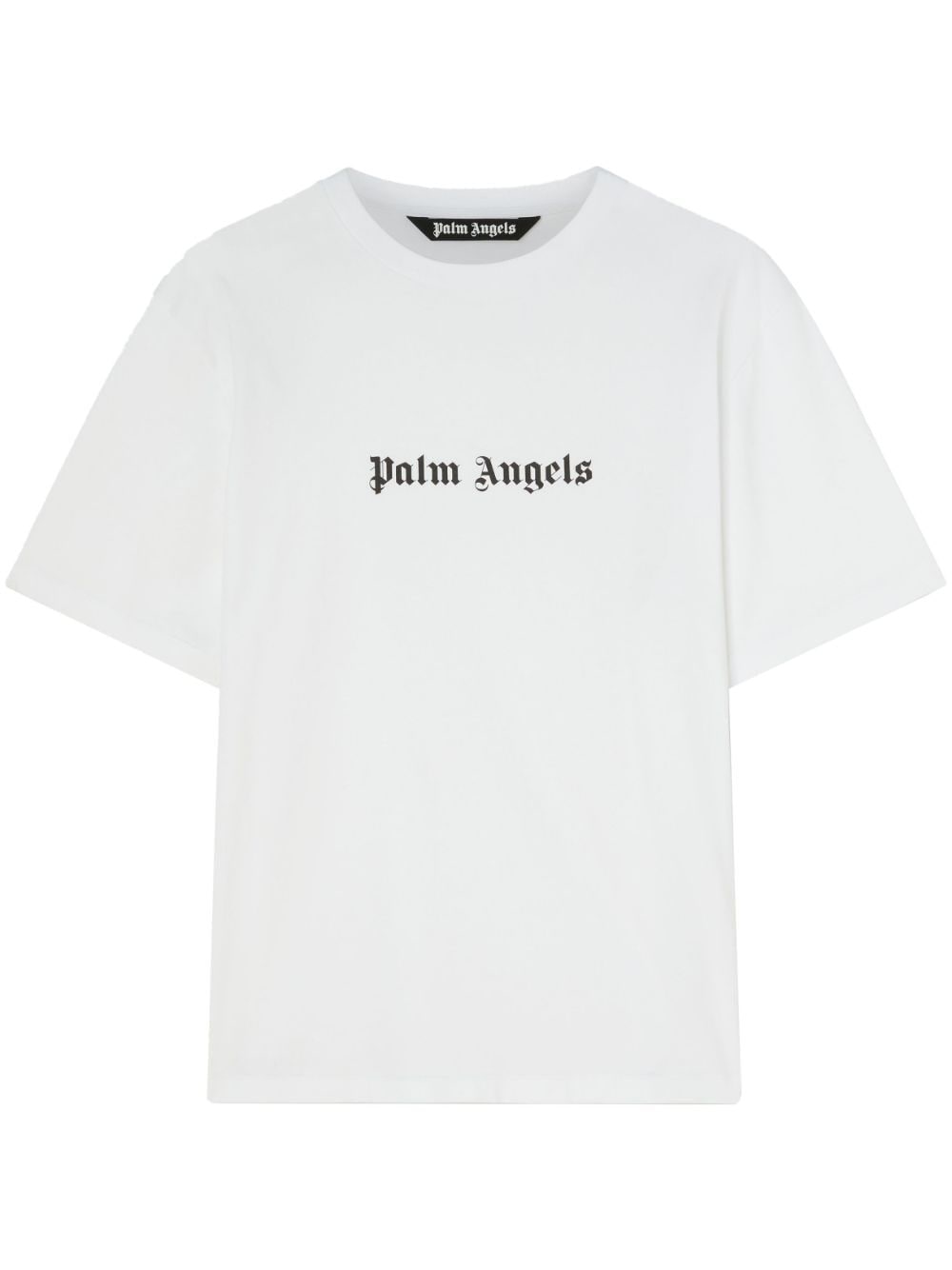 Palm Angels logo-print crew-neck T-shirt - White von Palm Angels