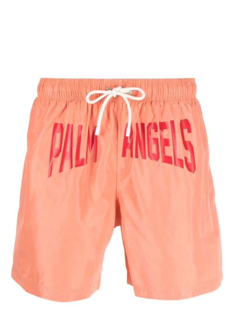 Palm Angels City swim shorts - Pink von Palm Angels