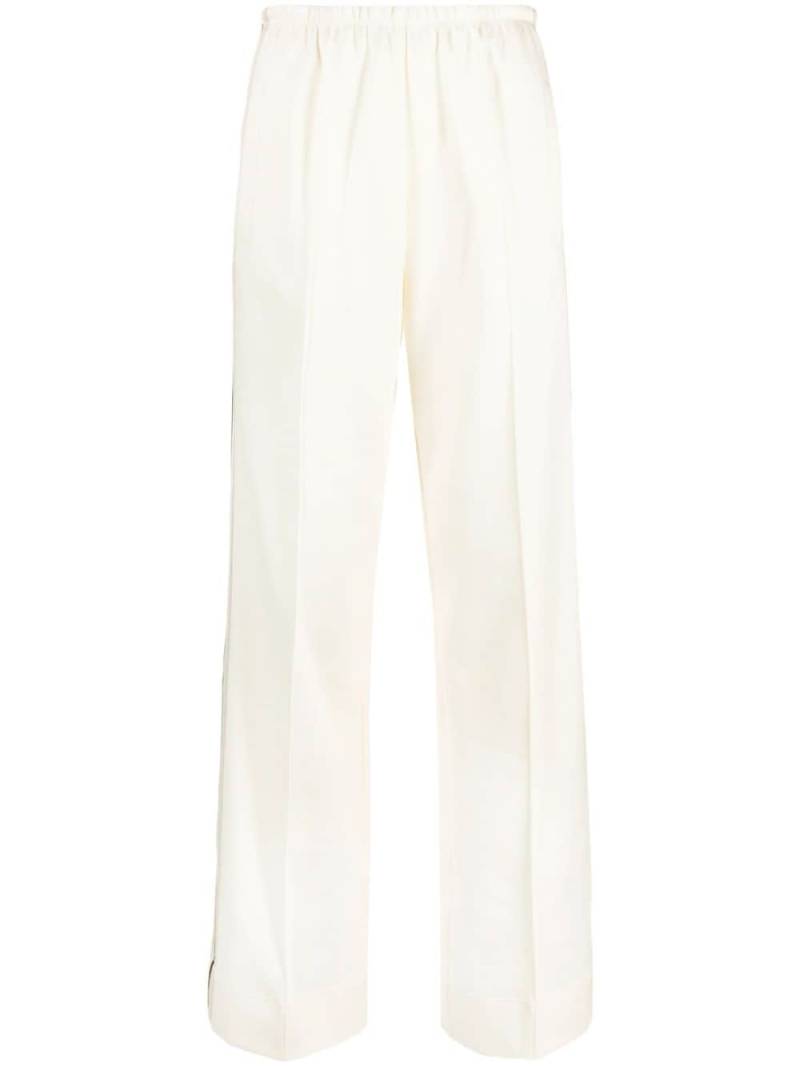 Palm Angels loose-fit cotton track pants - Neutrals von Palm Angels