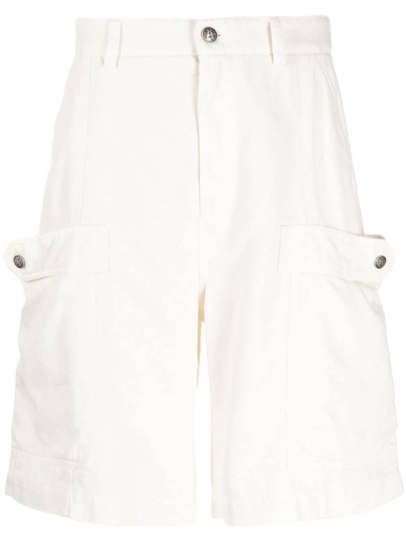 Palm Angels lyocell-cotton blend cargo shorts - Neutrals von Palm Angels