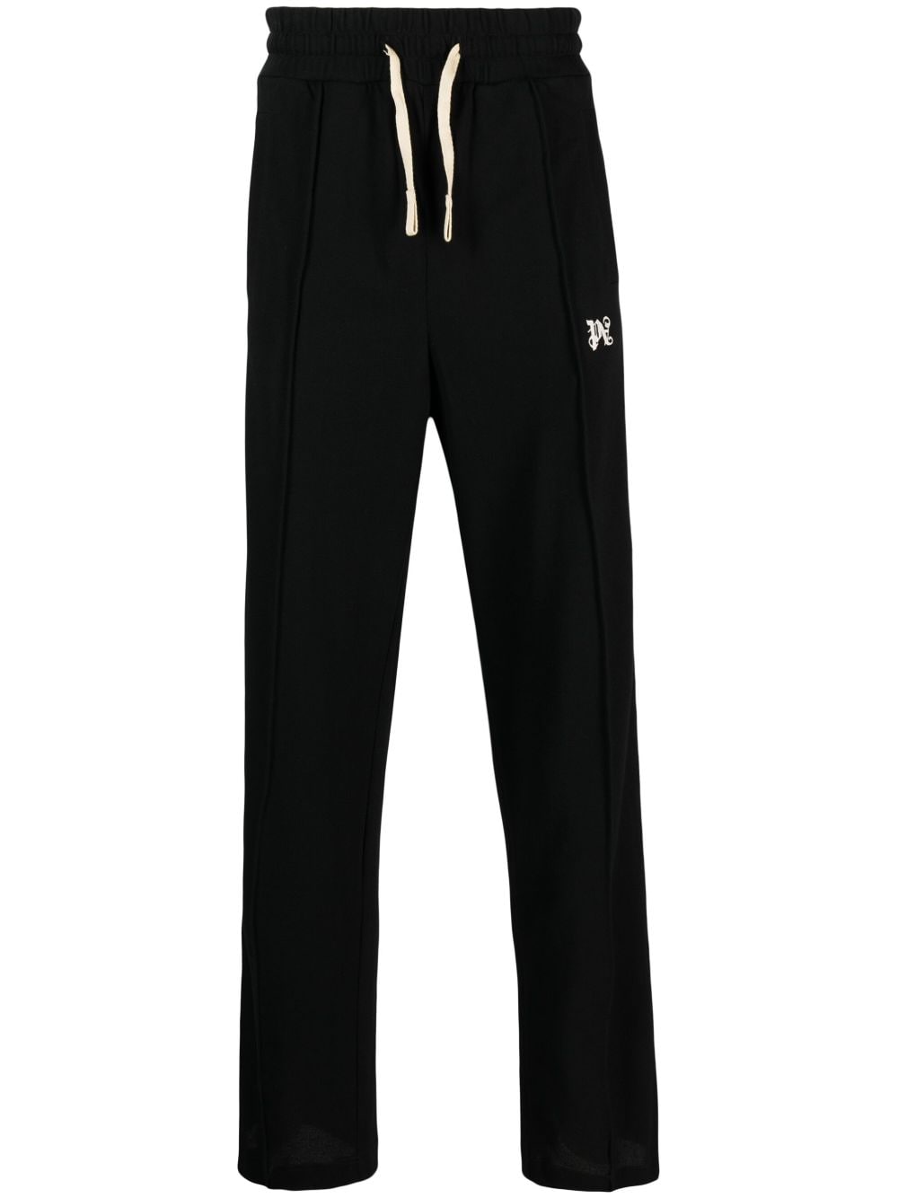 Palm Angels monogram-embroidered track pants - Black von Palm Angels