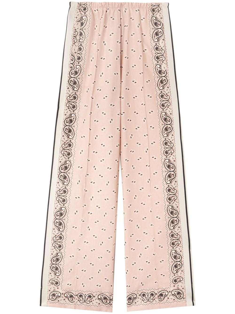 Palm Angels paisley-print wide-leg trousers - Pink von Palm Angels