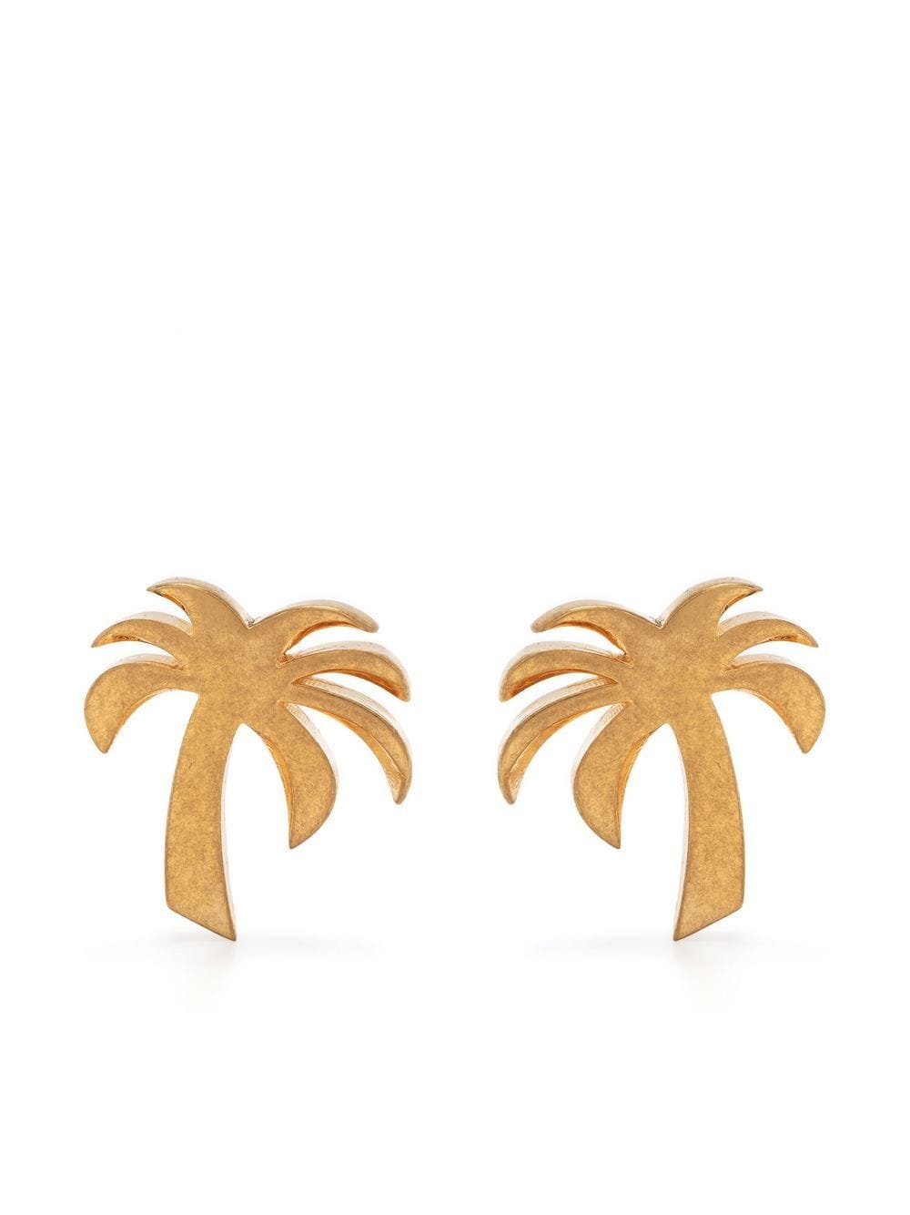 Palm Angels palm tree earrings - Gold von Palm Angels