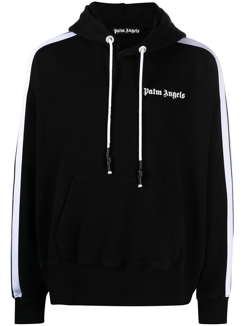 Palm Angels side-stripe hoodie - Black von Palm Angels