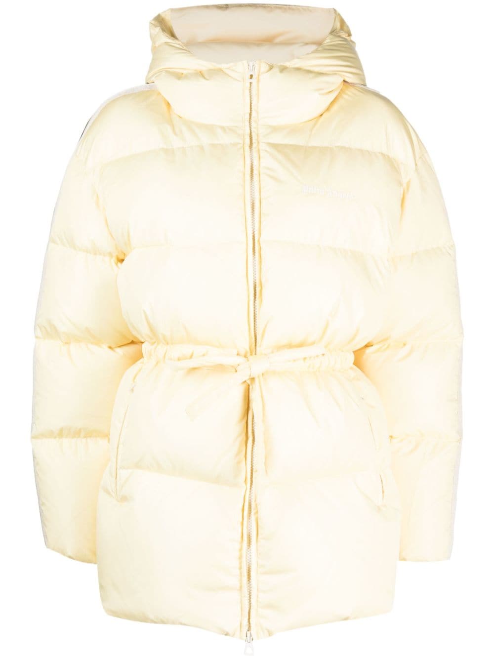 Palm Angels side-stripe puffer jacket - Yellow von Palm Angels