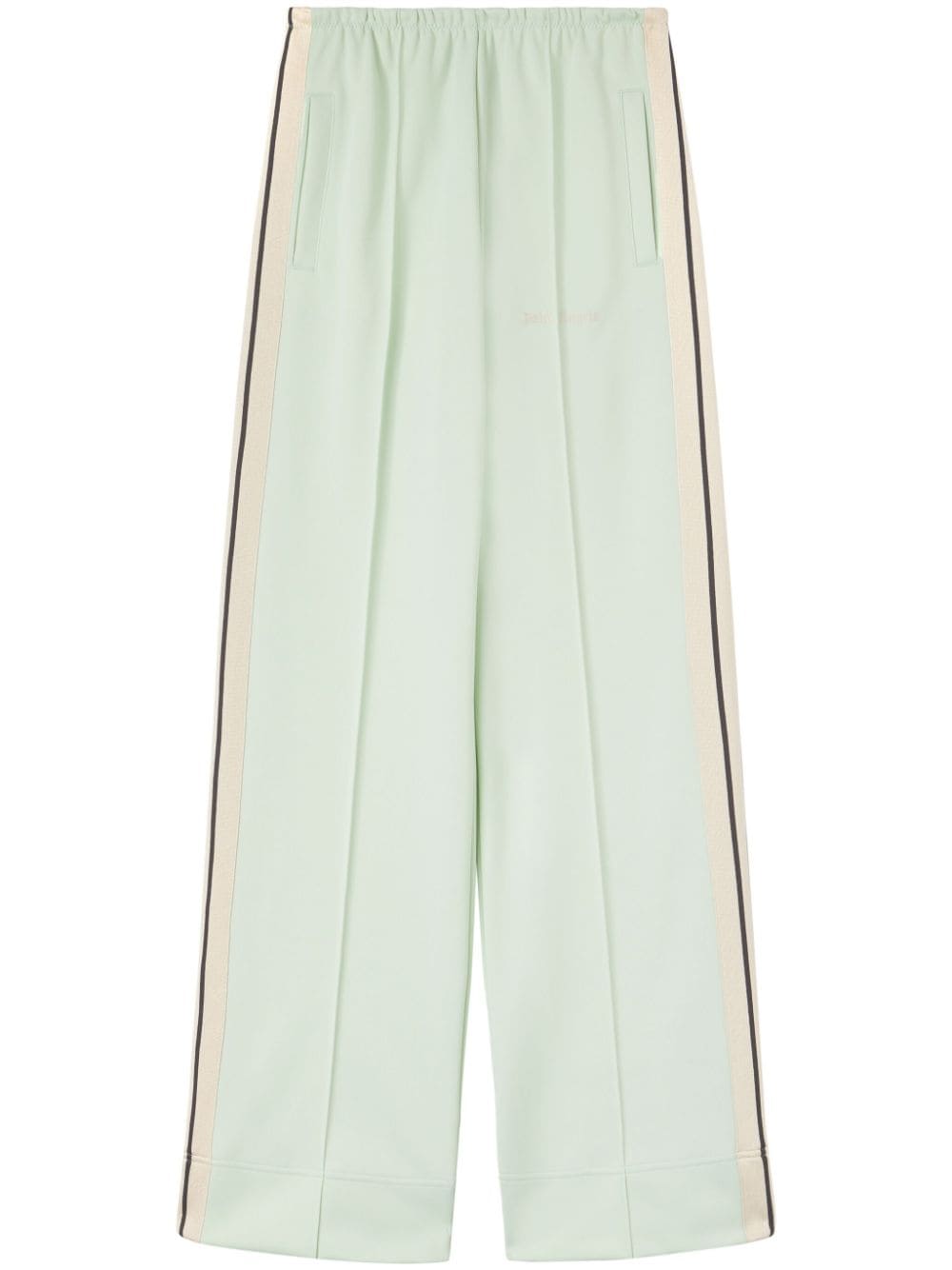 Palm Angels side-stripe track pants - Green von Palm Angels