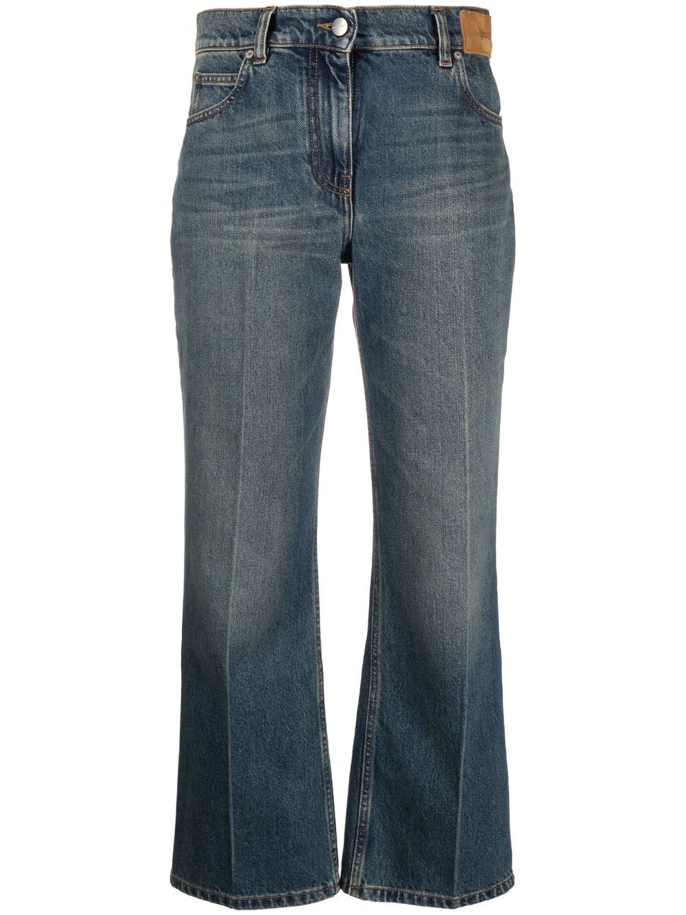 Palm Angels straight-leg denim jeans - Blue von Palm Angels