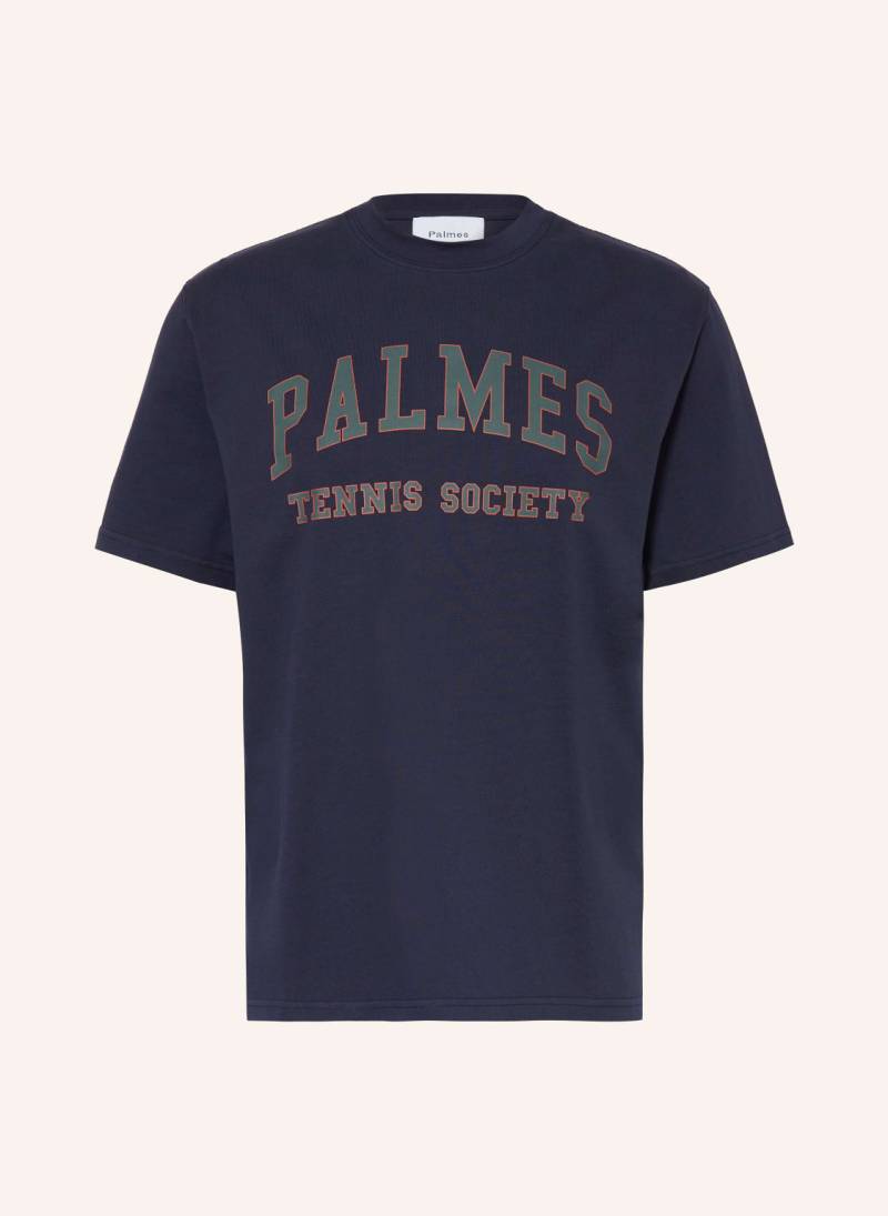 Palmes T-Shirt Ivan blau von Palmes