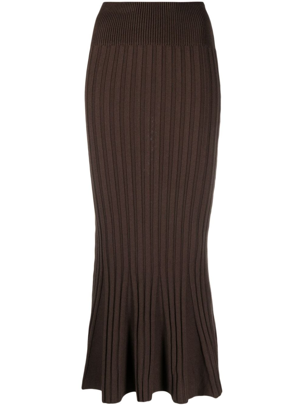 Paloma Wool Mauri ribbed-knit maxi skirt - Brown von Paloma Wool