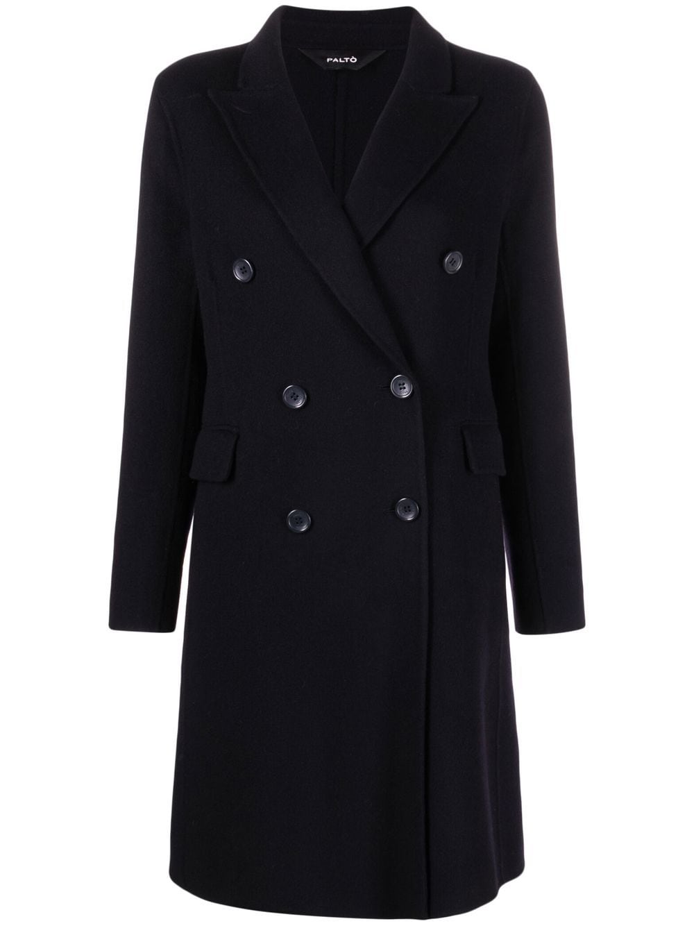 Paltò double-breasted button-front coat - Blue von Paltò