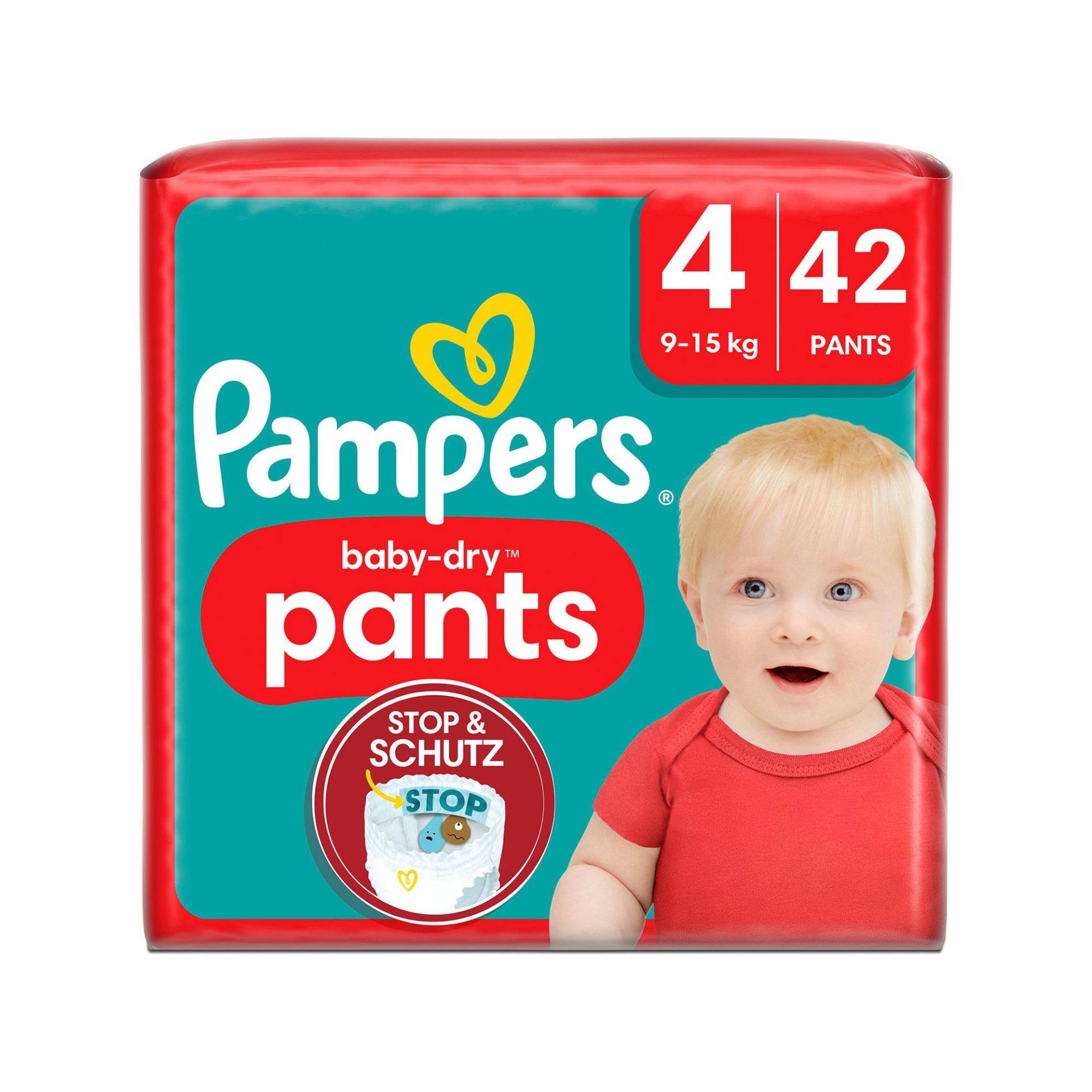 Baby Dry Pants Grösse 4, Sparpack Damen  42STK