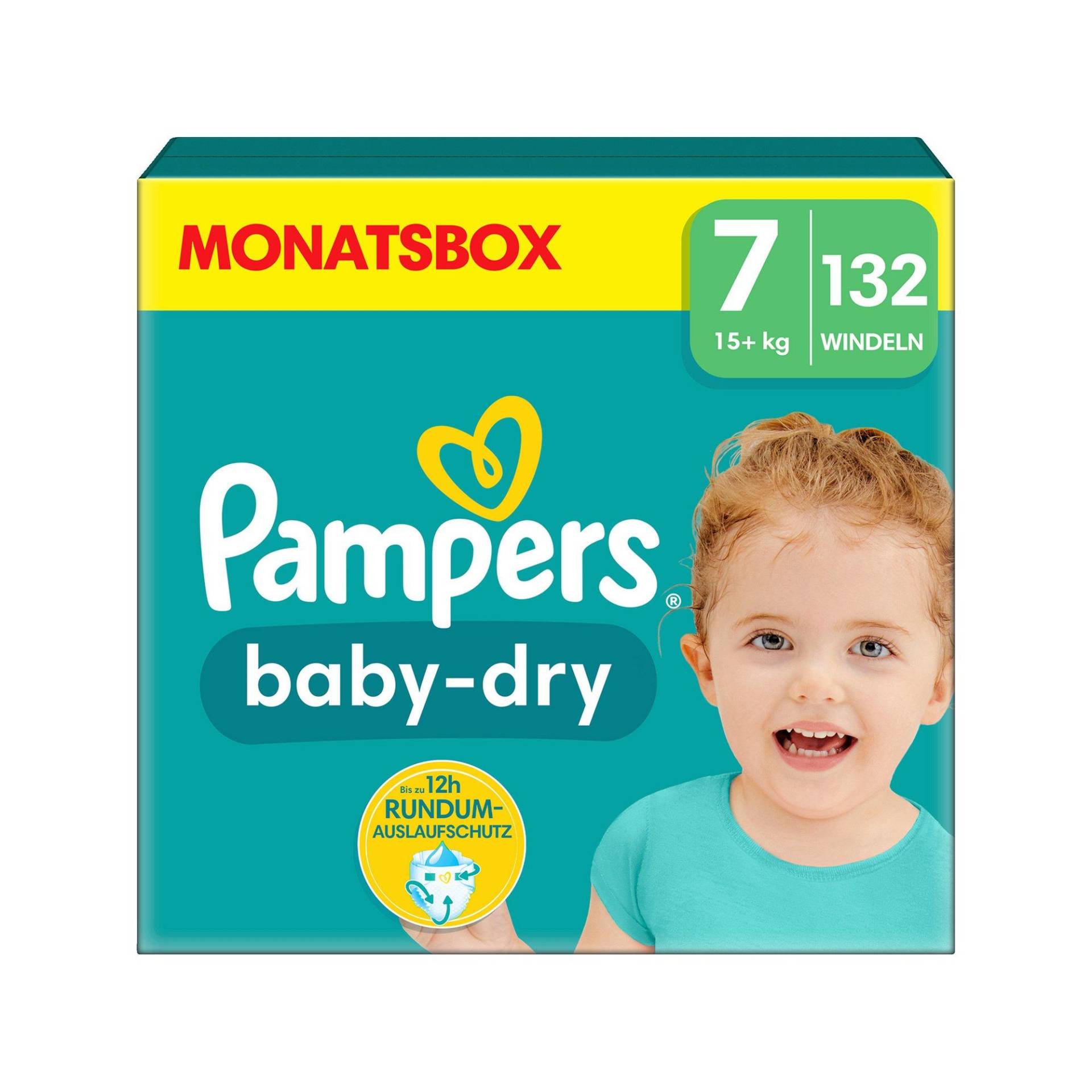 Baby-dry Grösse 7, Monatsbox Damen  132STK von Pampers