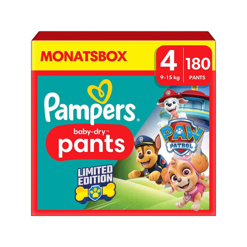 Baby-dry Pants Paw Patrol Limited Edition Grösse 4 Damen  180Stück von Pampers