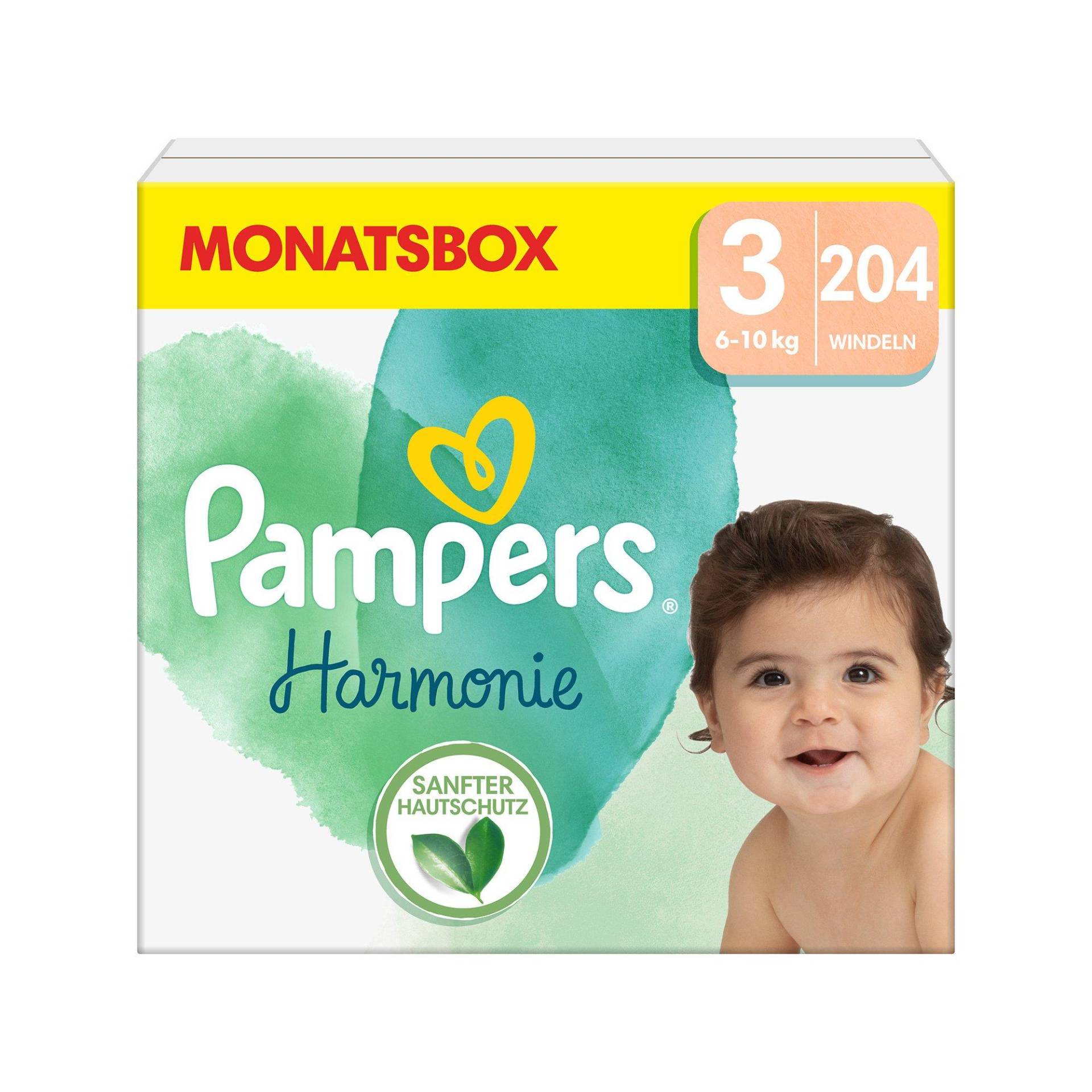 Harmonie Grösse 3, Monatsbox Damen  204STK von Pampers