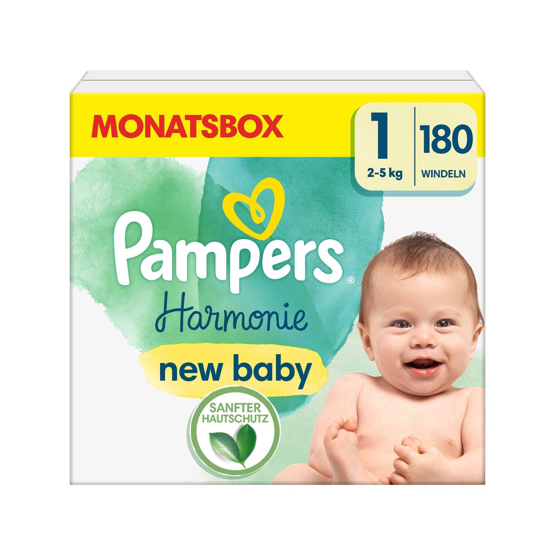 Harmonie Windeln Grösse 1 Damen  180Stück von Pampers