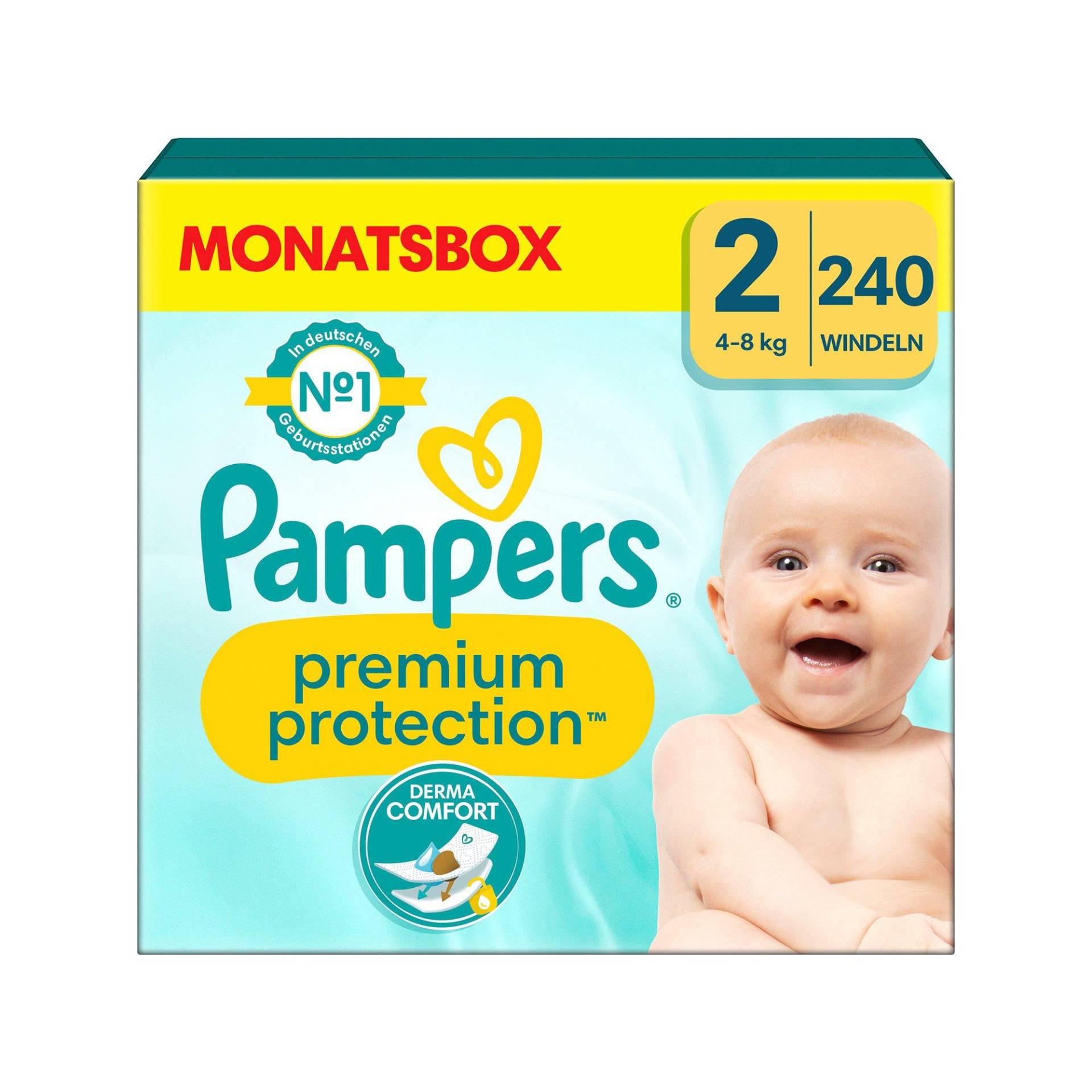 Premium Protection Grösse 2, Monatsbox Damen  240STK von Pampers