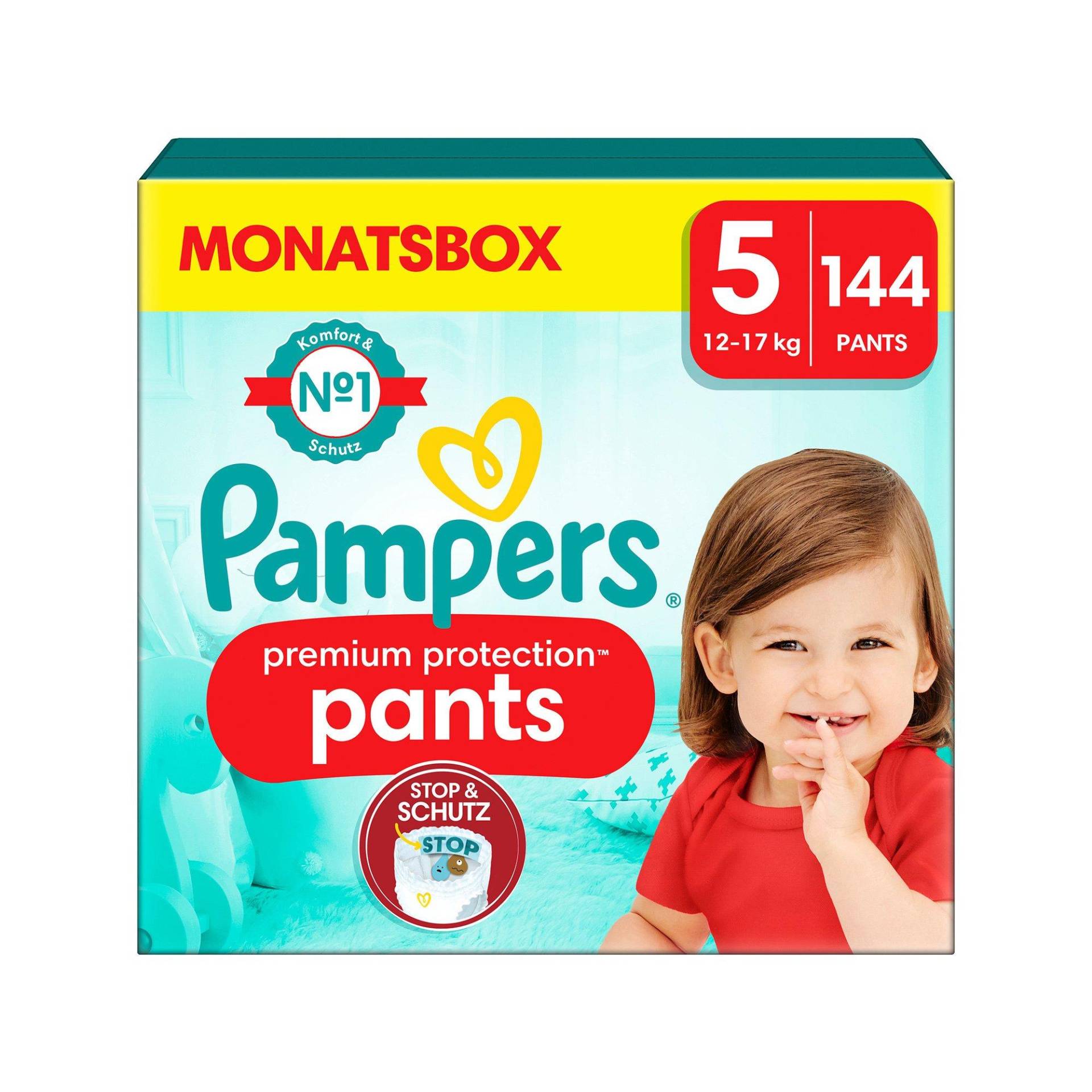 Premium Protection Pants Grösse 5, Monatsbox Damen  144STK von Pampers