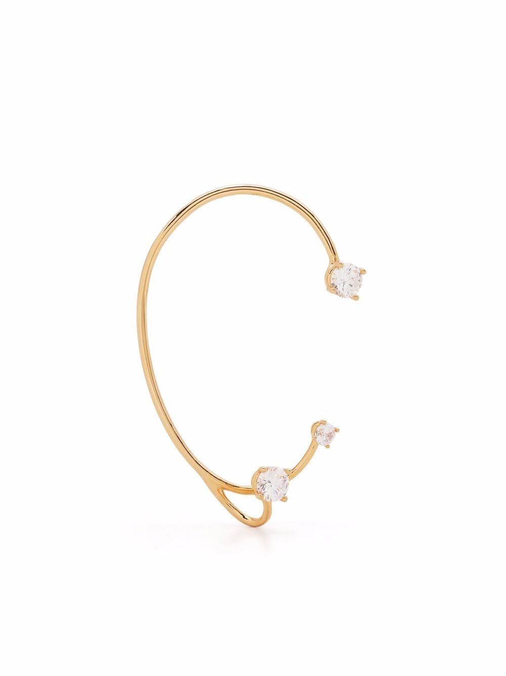 Panconesi three-point ear cuff - Gold von Panconesi