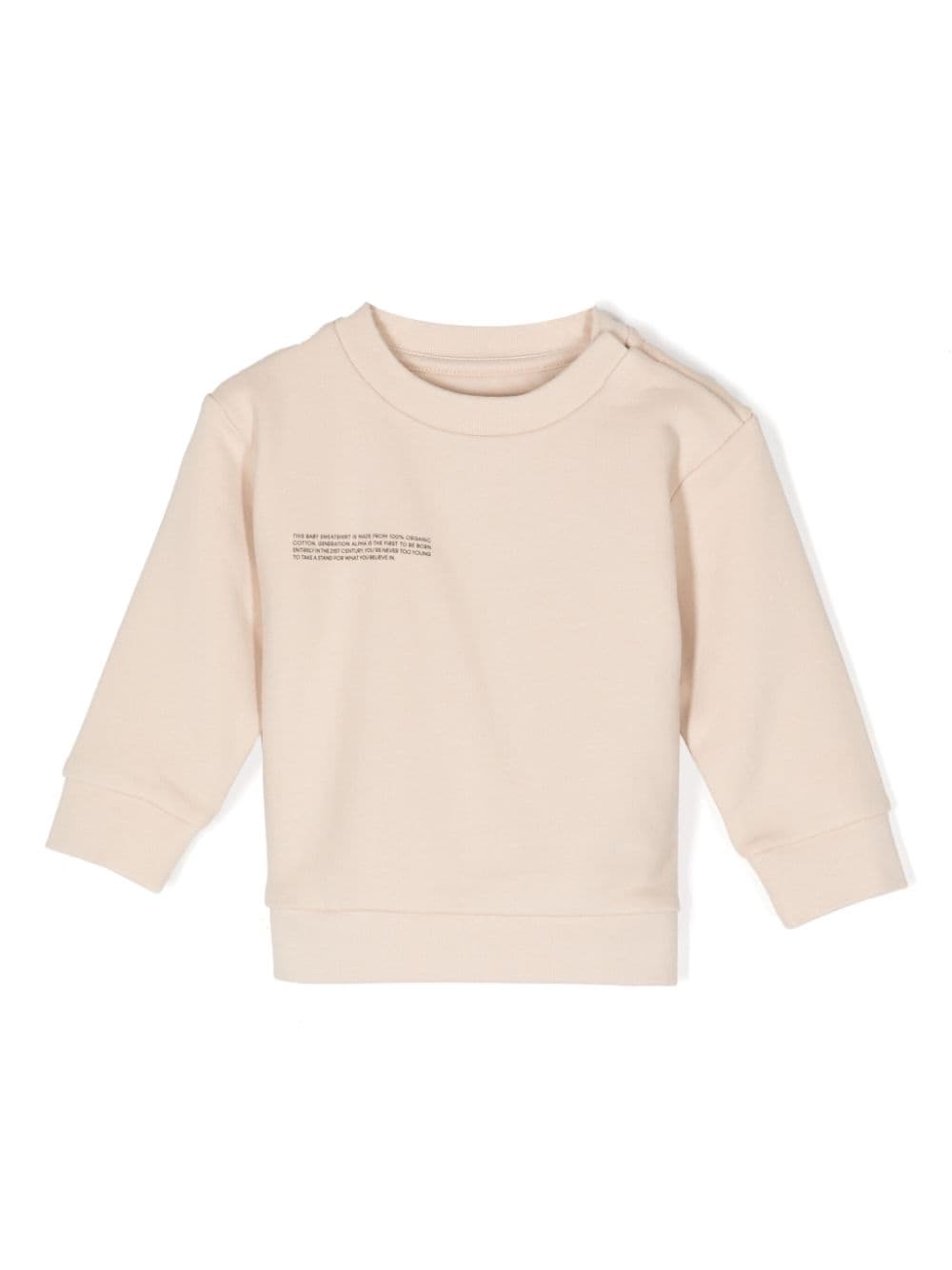 Pangaia Kids 365 organic-cotton sweatshirt - Neutrals von Pangaia Kids