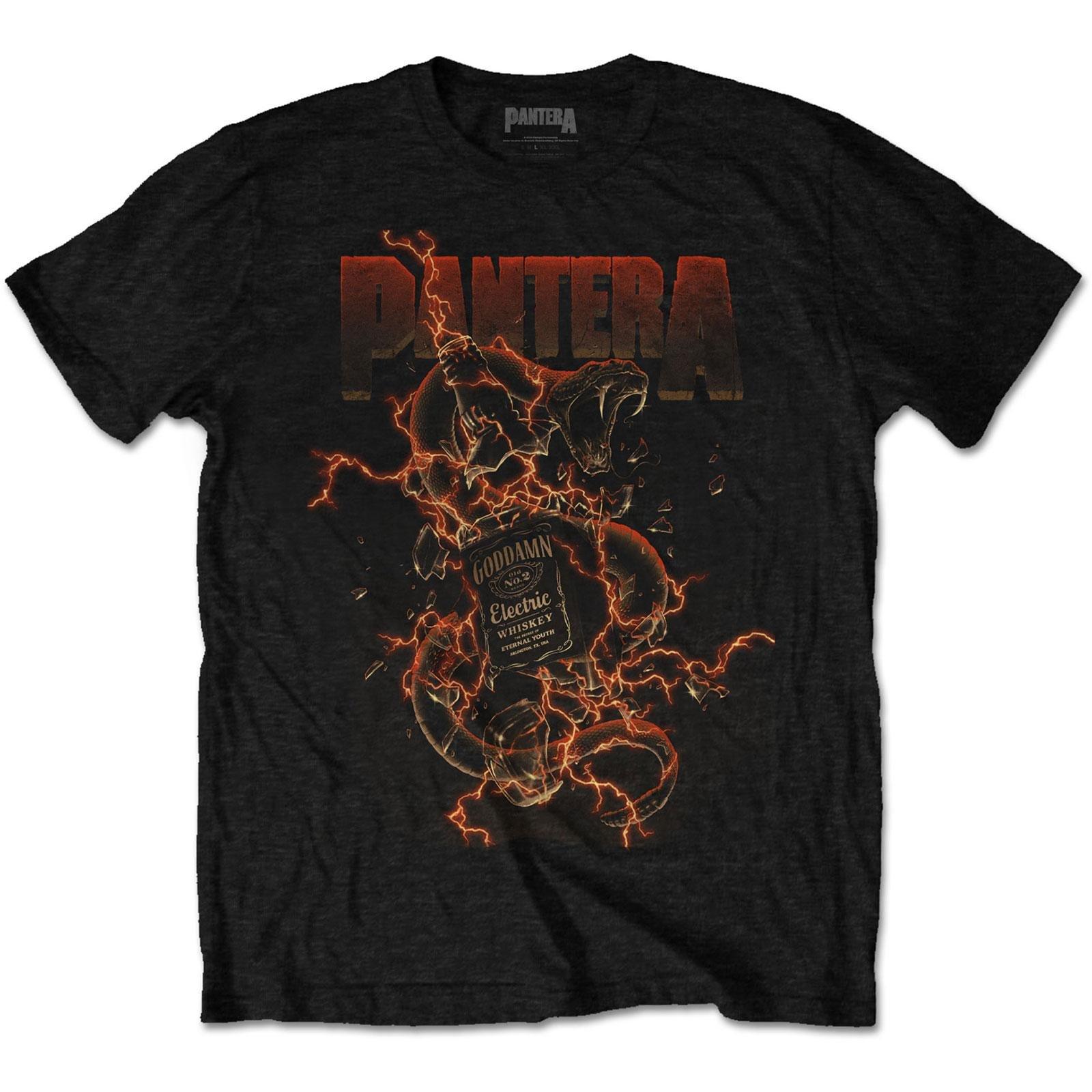 Goddamn Whiskey Tshirt Damen Schwarz XL von Pantera