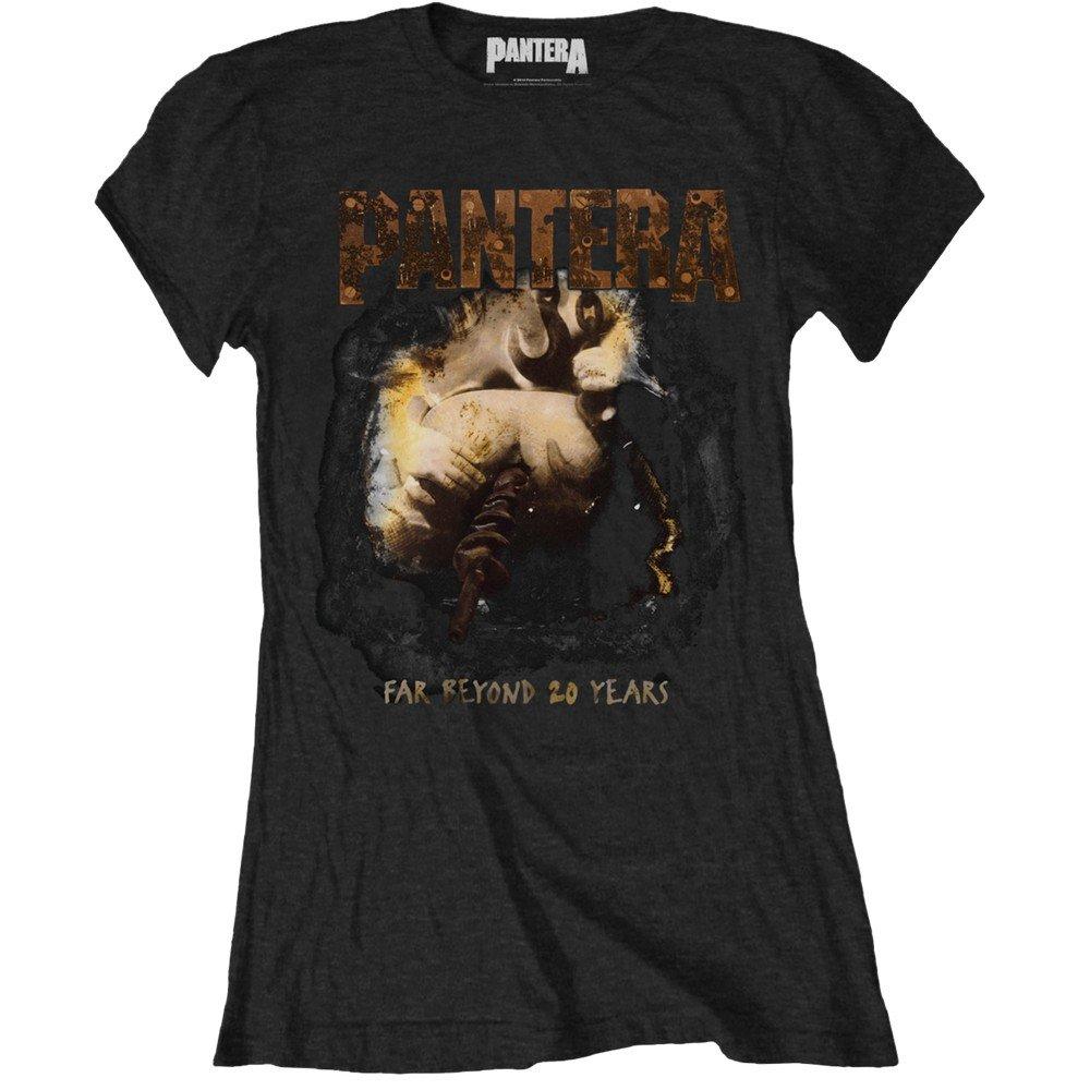 Original Cover Tshirt Damen Schwarz L von Pantera