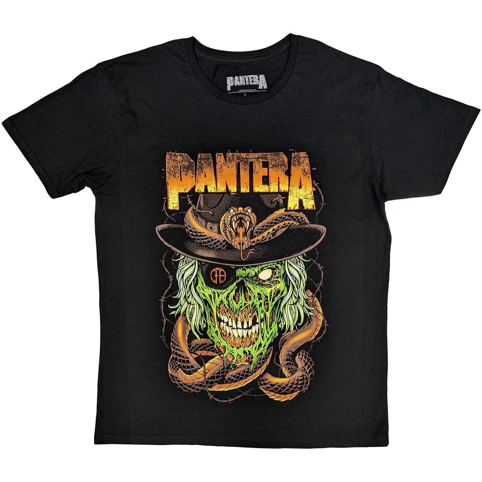 Tshirt Damen Schwarz L von Pantera