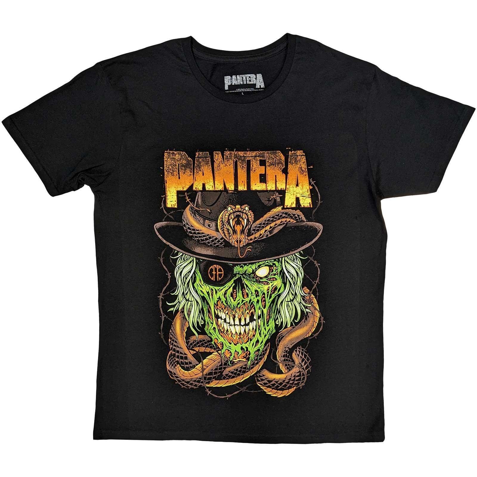 Tshirt Damen Schwarz S von Pantera