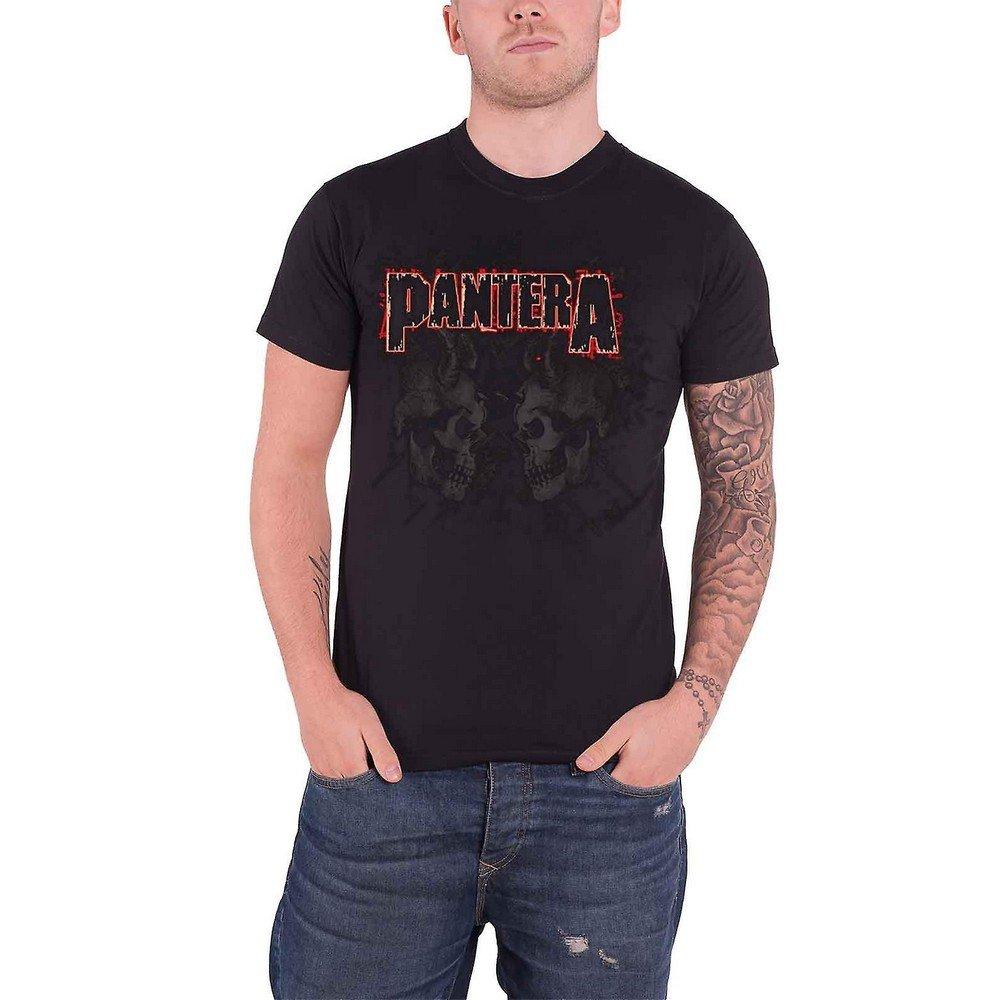 Watermarked Tshirt Damen Schwarz M von Pantera