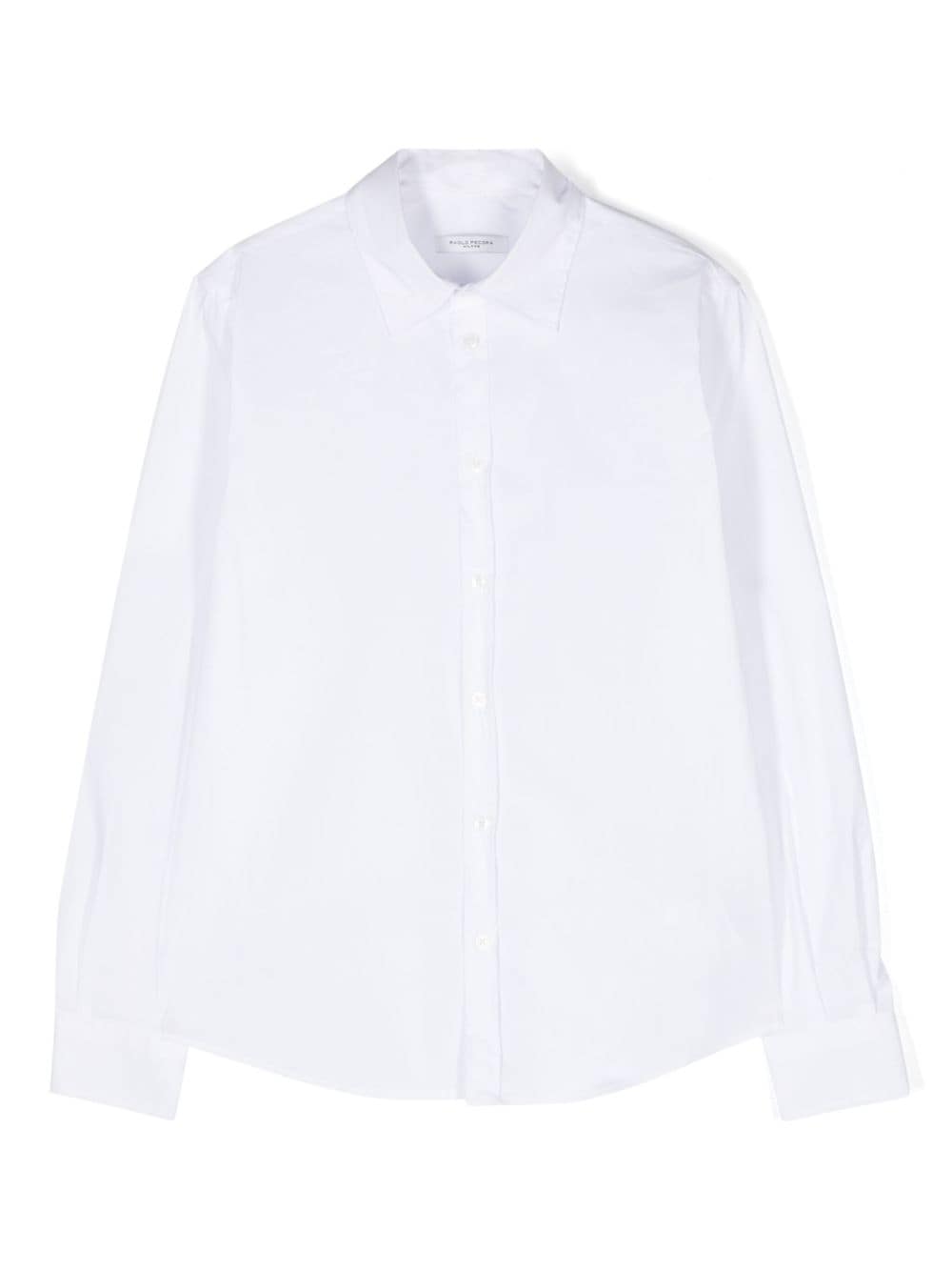 Paolo Pecora Kids long-sleeve shirt - White von Paolo Pecora Kids